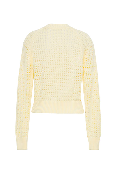 The Ingrid Open Weave Crew | Sun Sample