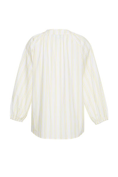 The Faye Front Tie Long Sleeve | White & Sun