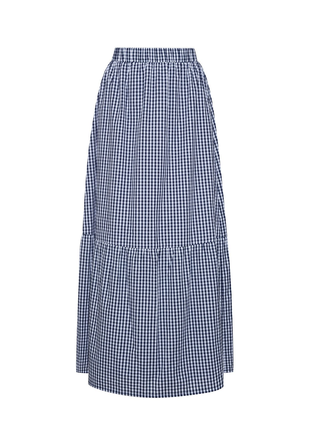 The Laila Skirt | Navy Check