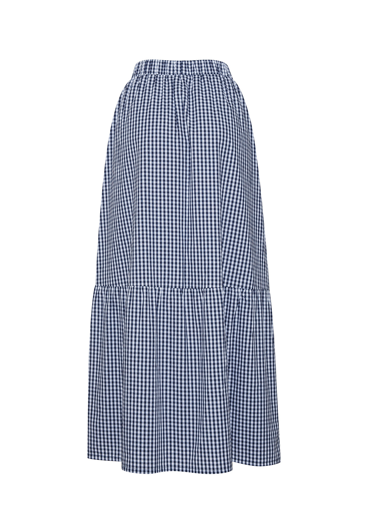 The Laila Skirt | Navy Check
