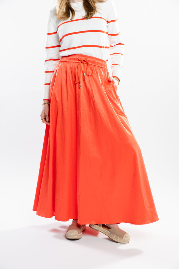 The Serena Skirt | Coral