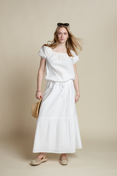 The Laila Skirt | White