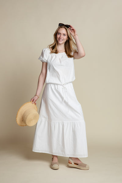 The Laila Skirt | White