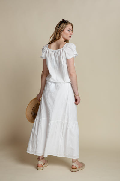 The Laila Skirt | White