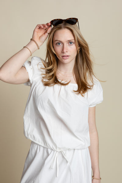 The Maddie Top | White