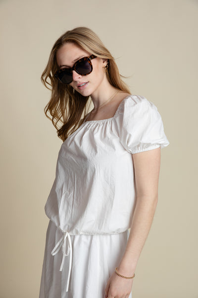 The Maddie Top | White