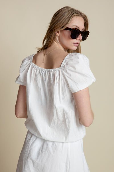 The Maddie Top | White