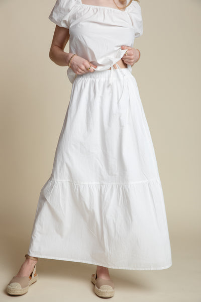 The Laila Skirt | White