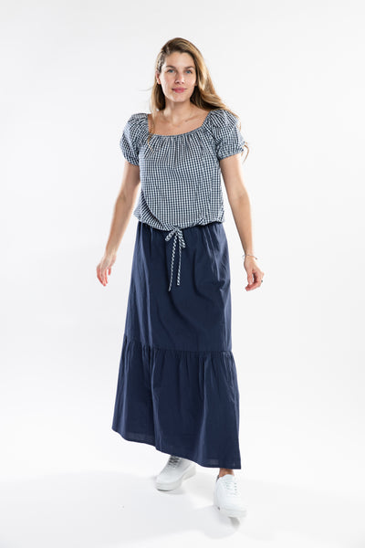 The Laila Skirt | Navy
