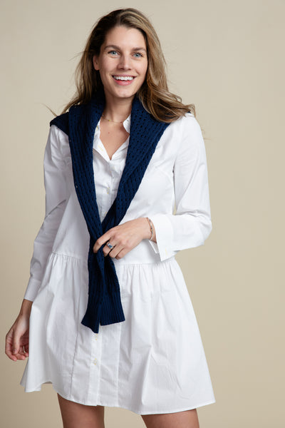 The Elizabeth Dress | White