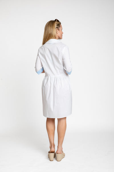 The Hampton Dress | White