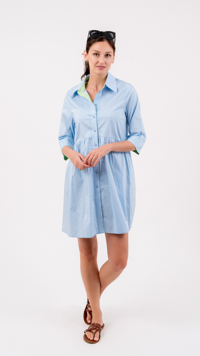 The Hampton Dress | Blue