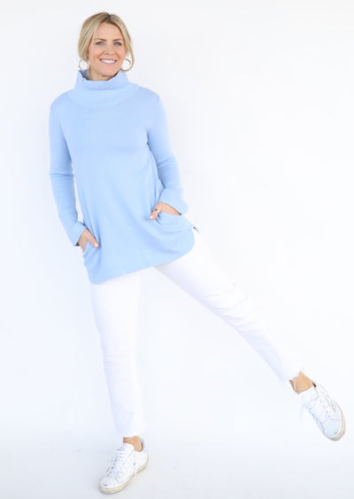 The Lauren Tunic | Blue Flax