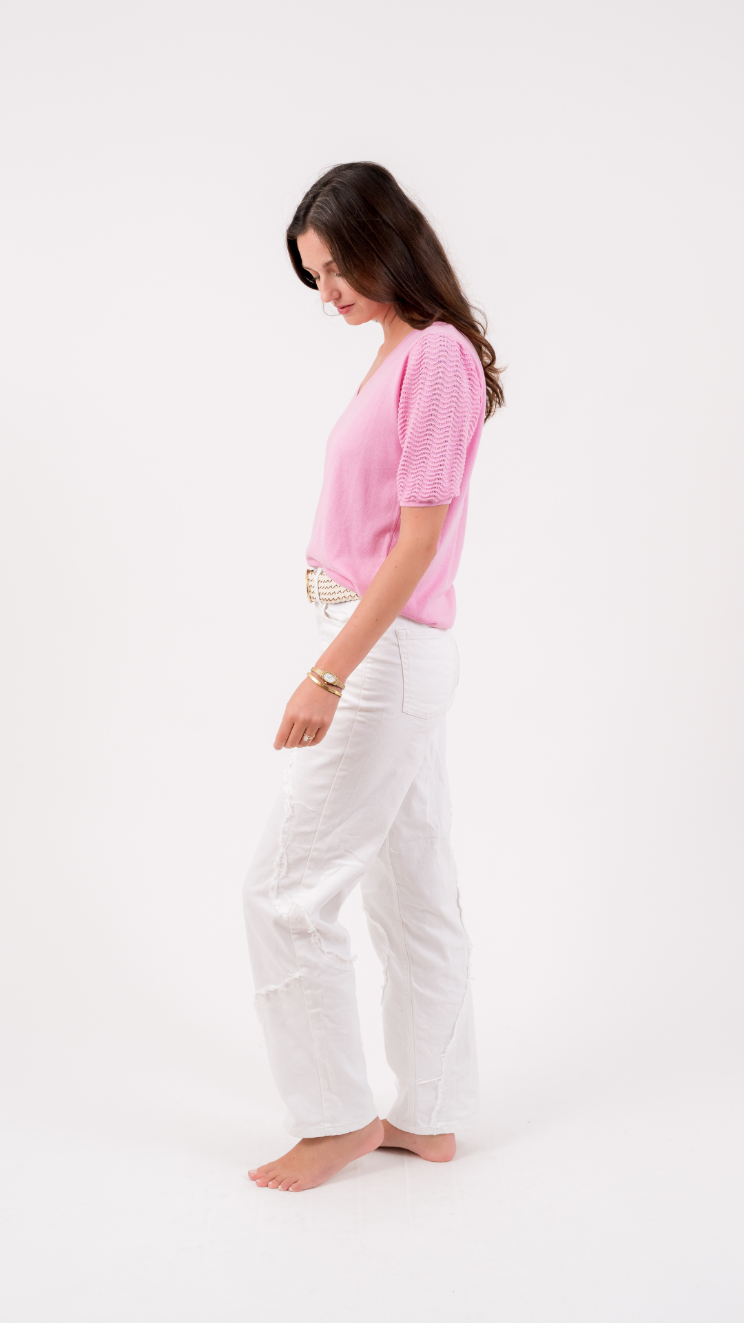 The Caroline V-Neck | Azalea