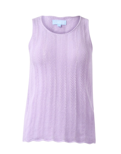 The Pointelle Tank | Lavender