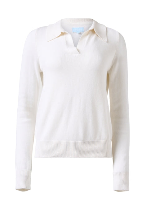 The Sea Island Polo | White