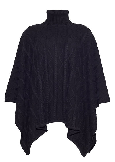 The Perry Poncho | Blacklead