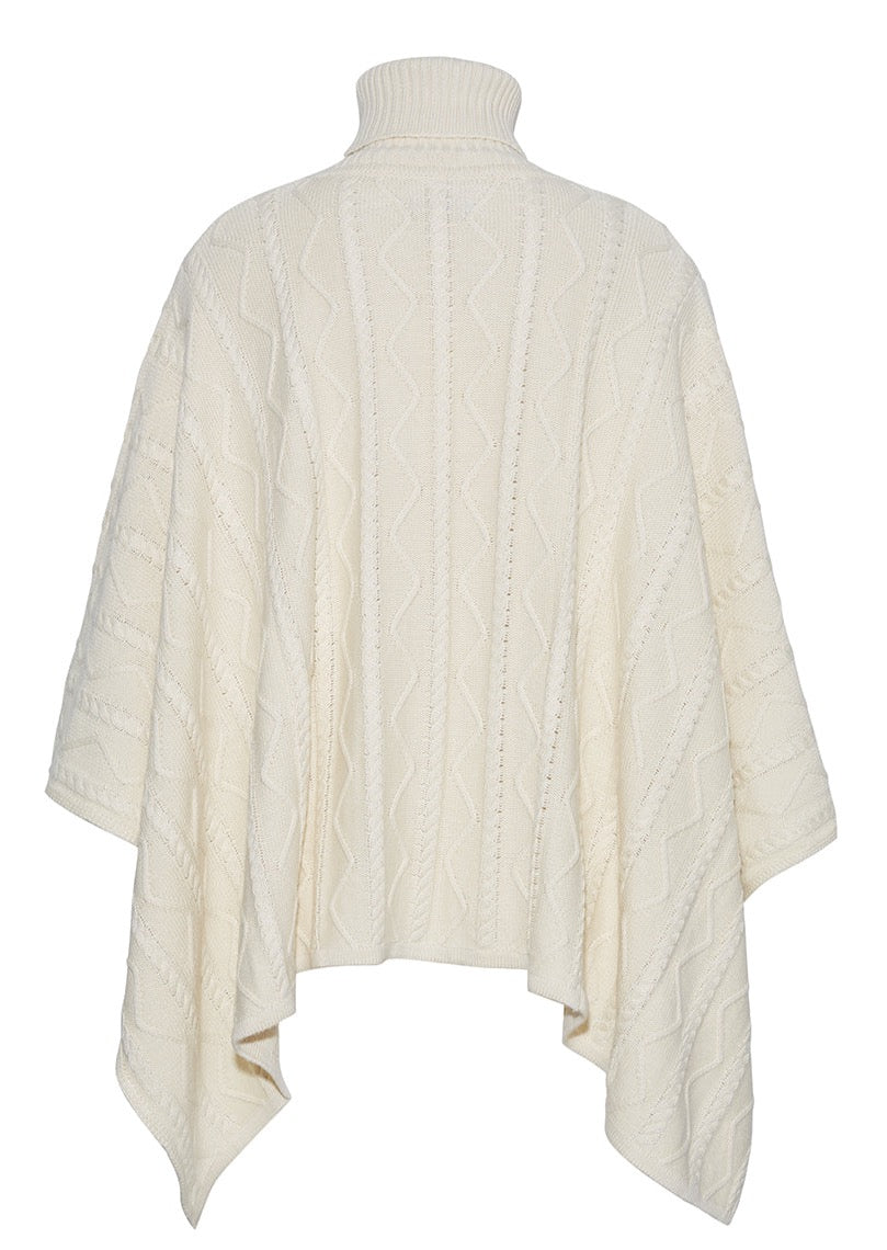 The Perry Poncho | Full Cream