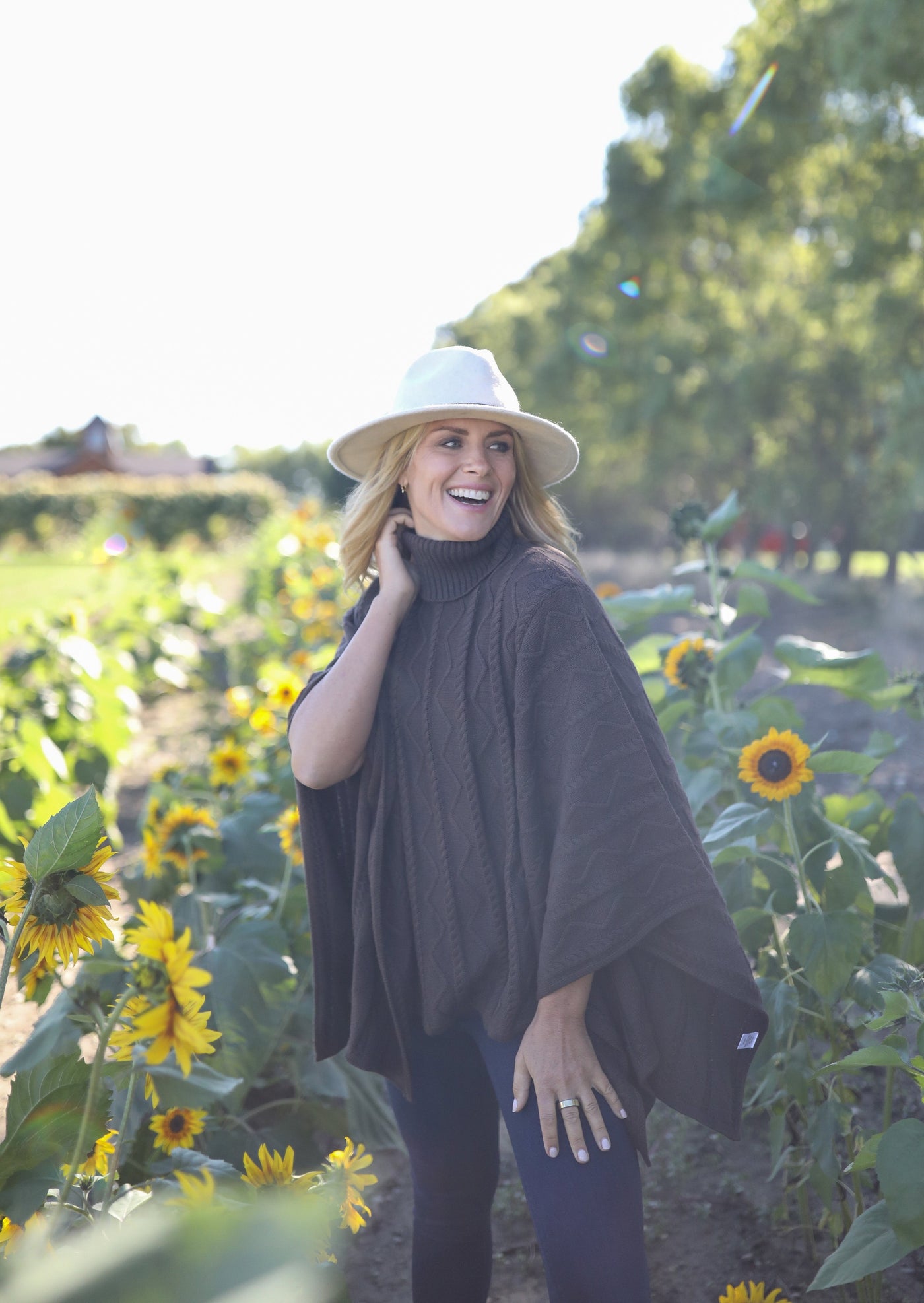 The Perry Poncho | Brazilian Nut