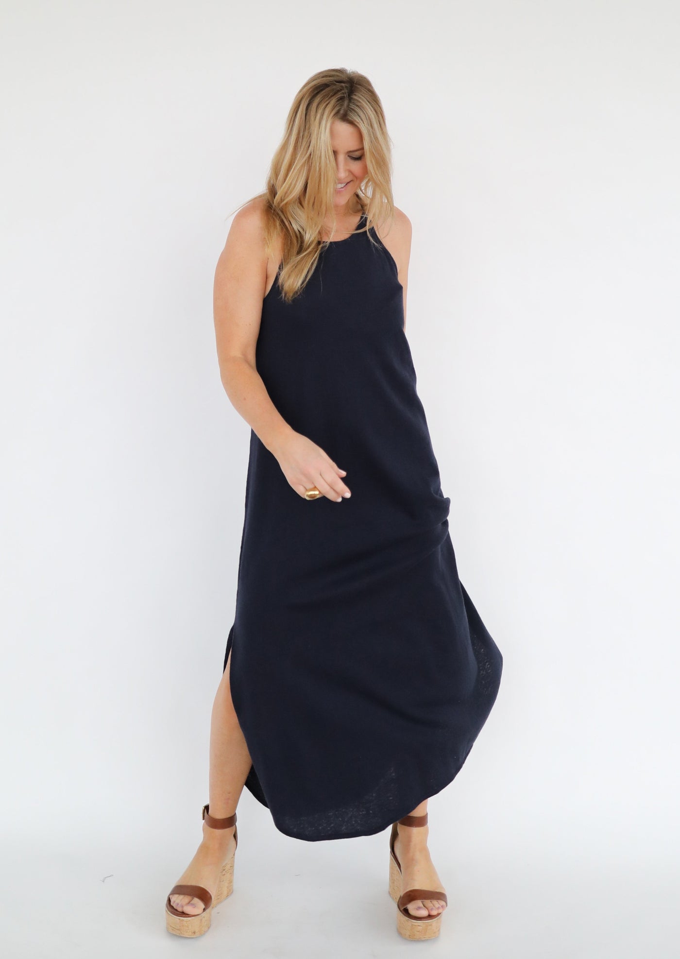 The Daisy Dress | Navy