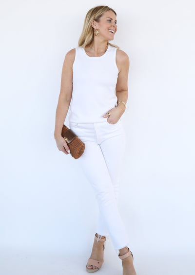 The Taylor Tank | White